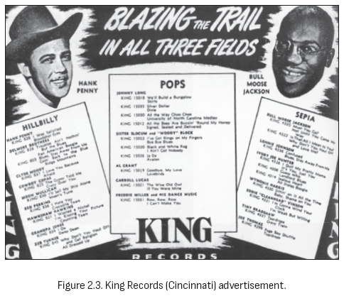图2.3. 国王唱片公司(辛辛那提)广告